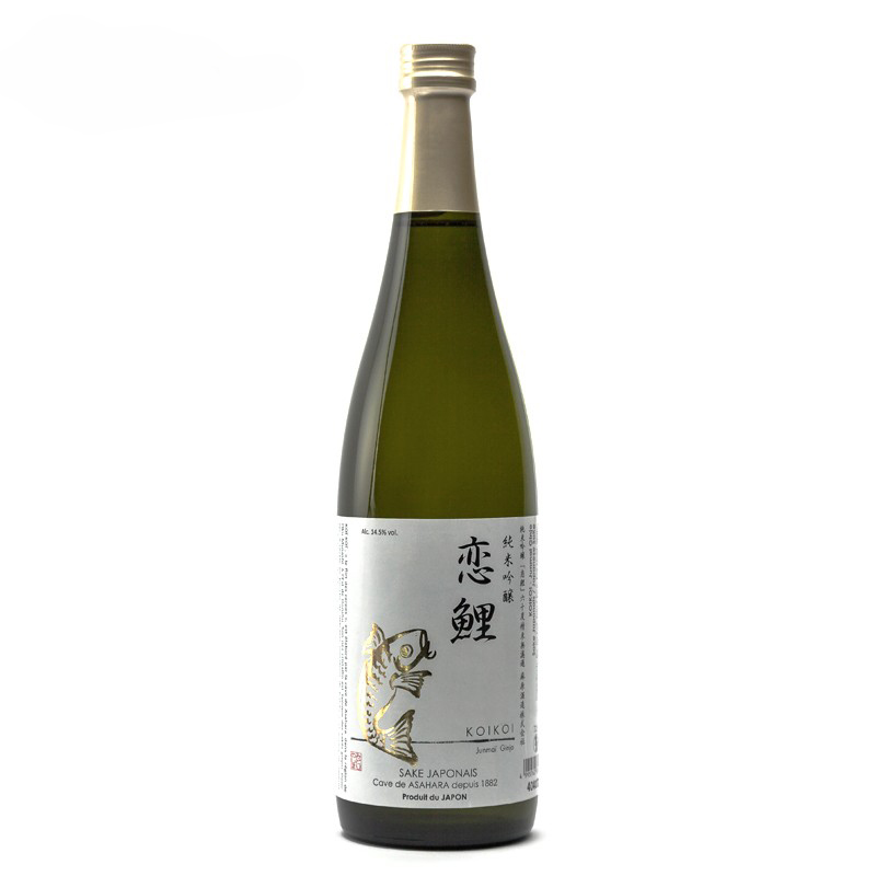 SAKE SUPERIEUR KOI KOI  O-SAKE JUN MAI GINJO